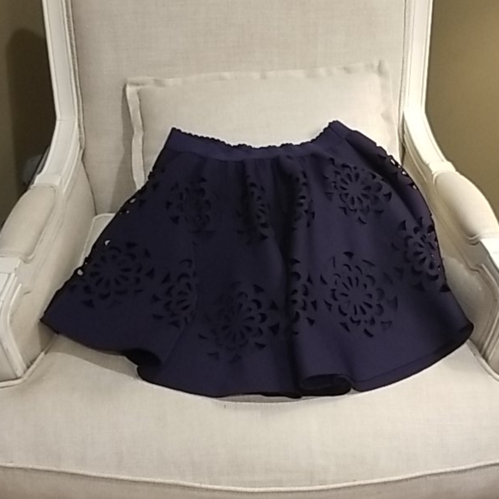 Short full skirt